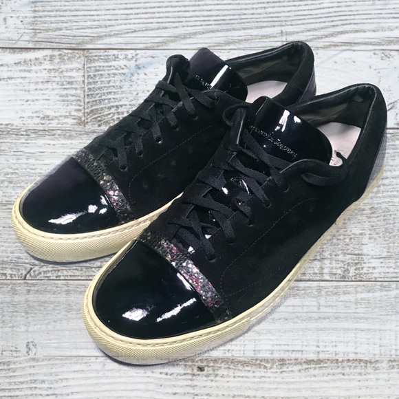 Alexander McQueen Other - ⭐️HP⭐️Alexander Mcqueen Suede Leather Sneakers